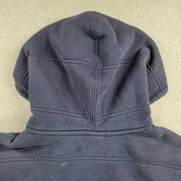 The North Face Kids Boys Hoodie Large Blue Full Zip Sherpa Fleece Lined Hoodie - Picture 14 of 16